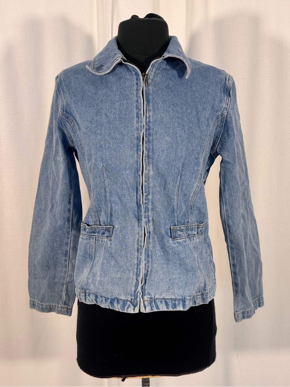 Vintage 90s Baccini Lightweight Denim Jacket